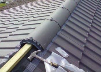 Ridge Tiles Repair & Pointing — EcoFort Roofing Dublin